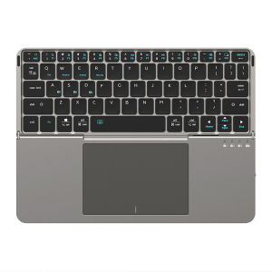Dux Ducis | Bluetooth Wireless Touch Keyboard Foldable Storage Case for iPad and Android Tablets