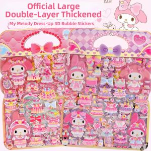 Sanrio | Double Layer Changeable 3D Stickers for Kids