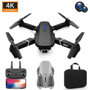 E88 RC Aircraft WIFI FPV With HD Dual Camera Height Hold RC Foldable Quadcopter Helicopter Gift Toys for Kids Boys