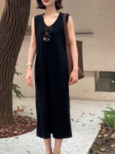 QINGNAER | Slimming Loose Maxi Dress
