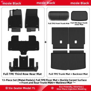 DIBOCHEPIN | Custom Fit TPE Floor Mats for Tesla Model Y