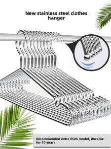 Stainless Steel Thickened Clothes Hanger Home Use Hanging Rack Drying Clothes Hook Garment Care Tool from Guangdong China