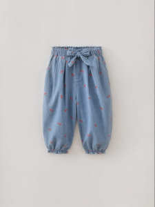 Marc&Janie | Anti-mosquito Bow Cherry Garden Style Jeans