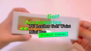 PU Leather Multi Function Golf Waist Mini Bag