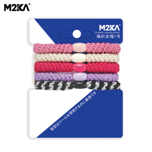 Womens Thickened Elastic Braided Hair Ties Durable Anti-slip Comfortable Tail Hair Bands Original Design Fashion Accessories