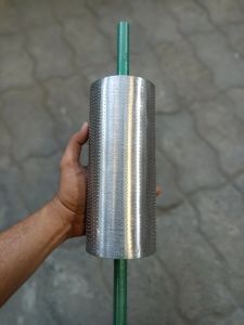 rol parut kelapa halus ukuran 3½ as 17mm sudah presisi dan pnp tinggal pasang ke mesin parut kelapa