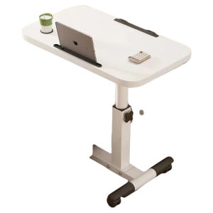 Foldable Bedside Computer Desk Home Bedroom Study Table Laptop Desk Adjustable Height Mobile Computer Desk Modern Simple Style
