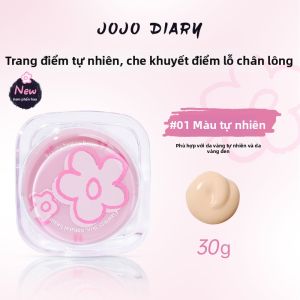 JOJO DIARY | Kem Nền Che Khuyết Điểm Không Trôi Dài Lâu cho Da Khô đến Da Hỗn Hợp