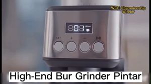 Electric Conical Burr Coffee Grinder Otomatis Adjustable Burr Mill dengan 51 Pengaturan Penggilingan Yang Tepat Stainless Steel untuk Kopi Tetes Espresso Perkolator Kopi Tuang Di Atas