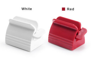 อุปกรณ์ห้องน้ำอุปกรณ์ยาสีฟันมัลติฟังก์ชั่เครื่องจ่ายน้ำยาทำความสะอาดผิวหน้า Squeezer คลิปคู่มือ Lazy Tube Squeezer Press