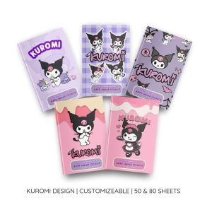 Kuromi Notebooks | Personalized Notebooks for Kids | 5pcs per pack 50-80Lvs | Writing Composition
