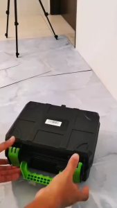 【5D Precision】Laser Level 12/16‑Line Self‑Leveling 360° Green Light Auto Measurement Tool Horizontal And Vertical Cross Line Digital Display And Remote Control For Construction Auto And Home Improvement Original Measurement Tool Portable Laser Leveling