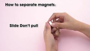 50/100 Cái Nam Châm Khối Siêu Mạnh 10x5x1mm Dùng Cho Tủ Lạnh Đồ Thủ Công DIY Khoa Học Đồ Chơi Nam Châm Hình Chữ Nhật