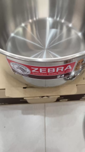 Nồi inox 3 đáy Zebra Extreme Infinity nắp inox Size 24cm