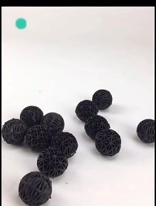 ไบโอบอล Bio Ball ไบโอบอลกรองตู้ปลา วัสดุกรองน้ำในตู้ปลา มีฟองน้ำ สำหรับตู้ปลา บ่อกรองและถังกรอง