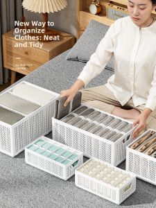 QIANQIN | Foldable Drawer-type Closet Organizer Storage Box