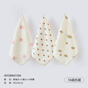 Khăn Tay Vải Cotton Nguyên Chất Thấm Hút Nhanh Khô Dùng Cho Phụ Nữ Mang Thai Và Sau Sinh Khăn Lau Khô Nhẹ Nhàng Cho Bé