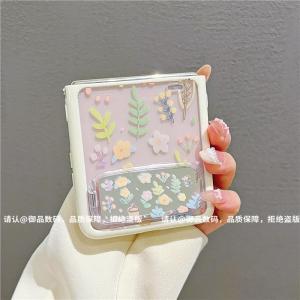 Ins Inspired Light Fresh Spring Flower Phone Case Womens Flippable Silicone Cover for Honor MagicVFlip Protection Stylish