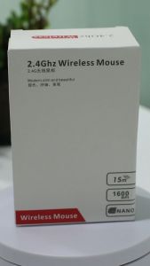 WINUP Mouse Silent Click Ai Cerdas Pengenal Suara Wireless M3 Receiver USB untuk PC Laptop