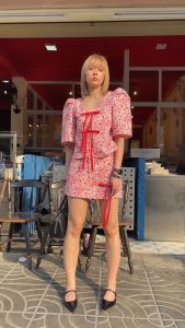 rosism - Vendela Bow Blouse เสื้อแขนพองผูกโบว์หน้า