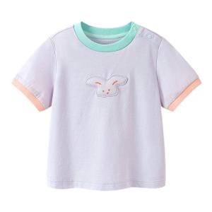 MINI BALA | Áo Thun Tay Ngắn Cotton Thoáng Khí Nhanh Khô Cho Bé