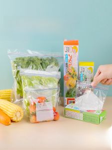 Freshness Protection Package Envelope Bag Thickened For Home Food Grade Refrigerator Freezing Special Zipper Compact Plastic Bag with Seal