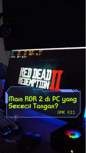 Mini PC Gaming AMD Ryzen 9 8945HS GMKTEC K11 32GB RAM DDR5 1TB SSD NVME - WINDOWS 11 PRO