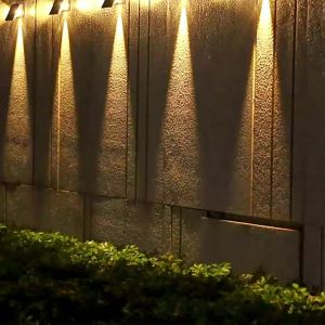 SXH  Solar Outdoor Light Garden Fence Wall Light Rural Courtyard Landscaping Decoration Night Light Waterproof Balcony Atmosphere Light