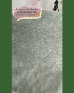 KARPET BULU RASFUR anti slip tebal murah 60x150 cm alas lantai ambal jumbo permadani polos