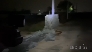 [GUS] ไฟ LED  แบตเตอร์รี่  [3"] - [1000 LM] - [รุ่น GS - L3] - [รับประกัน 1ปี]