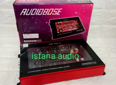 Power amplifier mobil AUDIOBOSE AB-440.4 Mosfet 4 Chanel audio Bose AB- 440.4