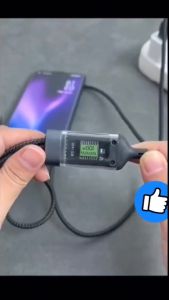 Dây Sạc Tự Ngắt - Dây Cáp Sạc Dữ Liệu Sạc Nhanh 100W Micro USB Type C 3 Trong 1 6A - Bảo hành 1 ĐỔI 1 từ MƯỜNG THANH ROYAL