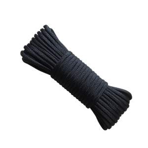20 mét - Dây dù 4mm dẹp oval có lõi bóng đẹp + mịn + êm tay + chắc chắn dùng trong thời trang macrame cố định đồ vật