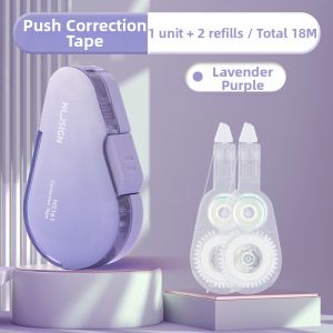 deli | Smooth Push-Action Large Capacity Colorful Correction Tape