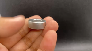 ฝา 20 มม. (50 อัน) โลหะ สีเงิน ปิดขวดยาฉีด สำหรับจุก ควรใช้ร่วมกับ