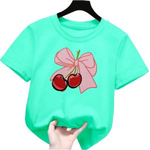 baju kaos anak perempuan gambar pita viral korean Tshirt kids viral pita 1-12tahun k.010