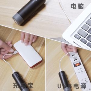 JIASHI Máy Cạo Râu Điện Cổng Sạc USB Nhỏ Gọn Và Di Động Có Thể Giặt Được Dao Cạo Nam Sạc Nhanh 1 Giờ Cần Thiết Cho Công Tác Du Lịch