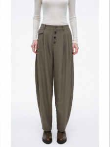 High Waist Slimming Drape Summer Office Trousers Pants