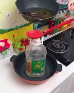 <𝙇𝙖𝙯𝙎𝙜𝙈𝙖𝙡𝙡> 1200ML Big Capacity Stainless Steel Oil Storage Pot Oil Filter Pot Oil Container