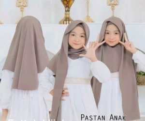 Pashmina Inner Jersey Menutup Dada Anak Usia 6-10thn