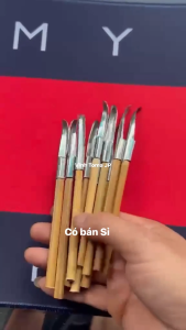 (New) Bút Xoáy Nhãn Sơn La. Siêu Cứng-Sắc-Cong-Dài. Dùng Cho Dân Xoáy Chuyên Nghiệp Bằng Inox 304 Có Kèm Que