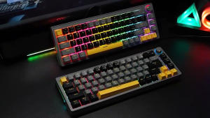 ZIFRIEND AG68 Mechanical Keyboard 68% Gasket Structure Hotswapable RGB Backlit Wired Keyboard