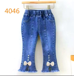 Celana Jeans Jubrai Rawis Anak Perempuan Import Umur 1-10 Tahun