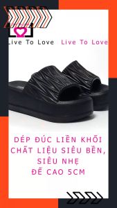 Dép nữ đế cao 5cm đúc liền khối siêu nhẹ DUWA - Hàng chính hãng - LN289 Dép Casual Mùa Hè Cho Nữ Dép Duwa Chất Liệu Eva Dép Thời Trang Phù Hợp Với Nhiều Trang Phục - Lazada