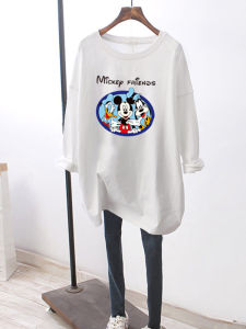 Fall 2020 plus Size Womens Long Sleeve Mid-Length T-Shirt Base Layer Shirt Outerwear Versatile Spring Autumn Top Tee