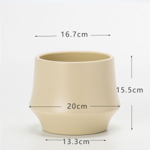 Ceramic Flower Pot for Balcony Home Use Luxury Large Size for Roses And Succulents Plant Pots Nordic Style Green Plant Pots