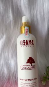 Xịt dưỡng tóc collagen OSAMA 200ml - tái tạo tóc hư tổn cung cấp độ ẩm giúp tóc mềm mượt sáng bóng