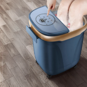 Changhong | Changhong Automatic Electric Foot Bath Tub Massage Home Health Care Deep Leg Crossing Machine LCD Display Ozone Disinfection