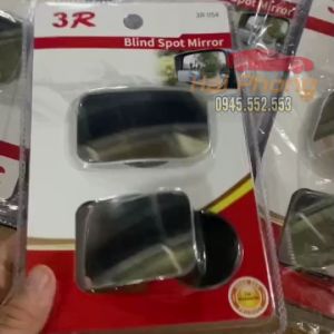 Gương Cầu Xoay Xóa Điểm Mù Ô Tô Xe Hơi - hình chữ nhật