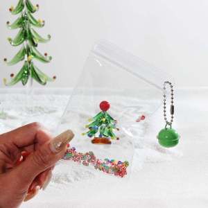 Handmade Christmas Tree Decoration Ornaments Gift for Her Car Hanging Ornament Zibo Luoying Ceramic Golden Color Home Decor